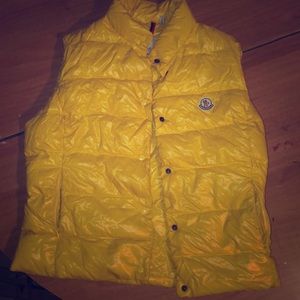 Yellow Moncler Vest